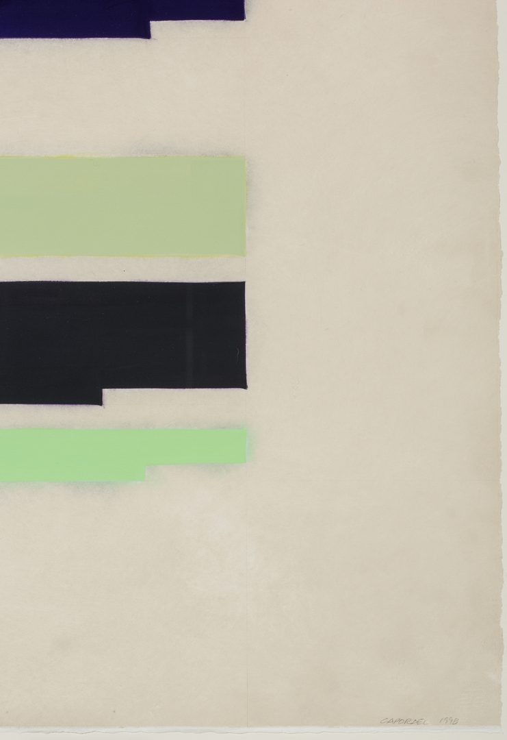 Lot 597: Pair Suzanne Caporeal Works on Paper