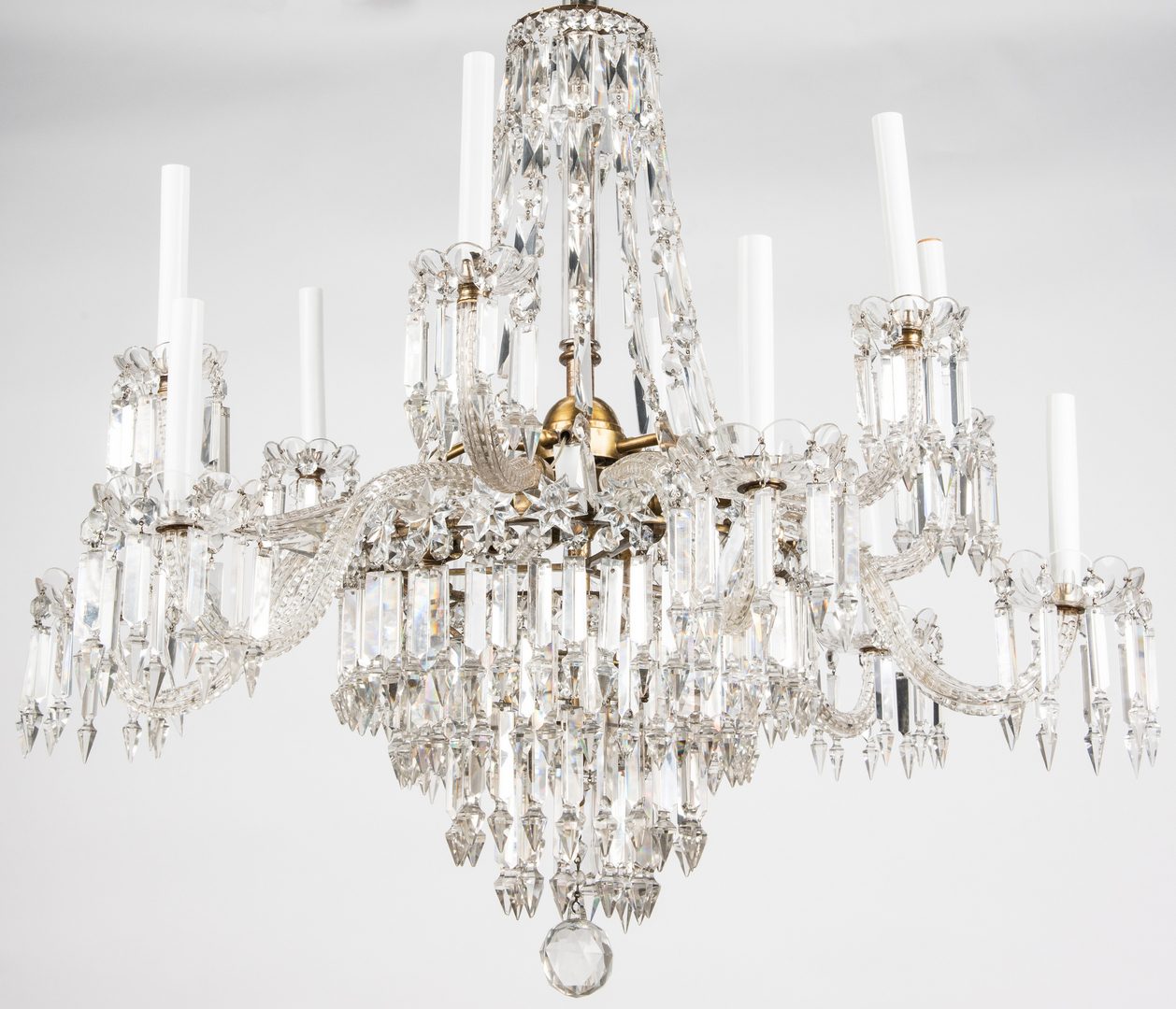 Lot 619: Neoclassical Style Chandelier, ex-DAR Museum