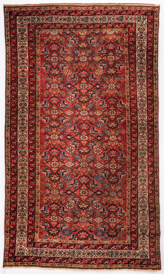 Lot 661: Antique Persian Malayer area rug