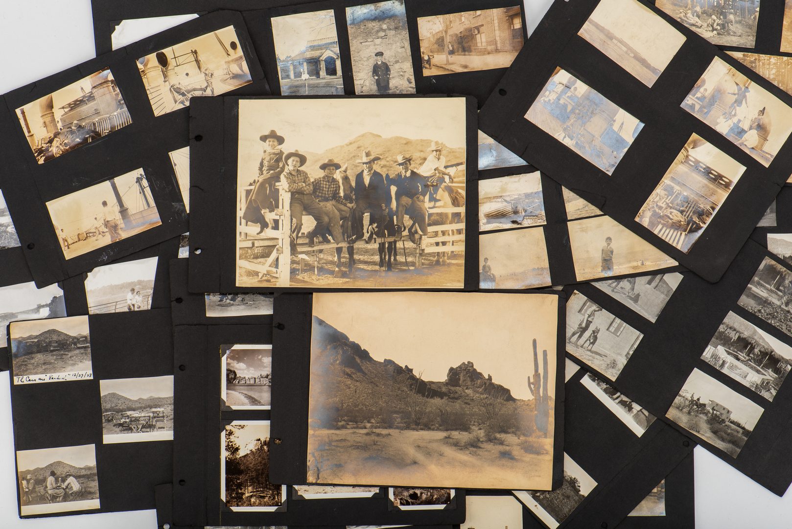 Lot 668: Group of early Western photographs