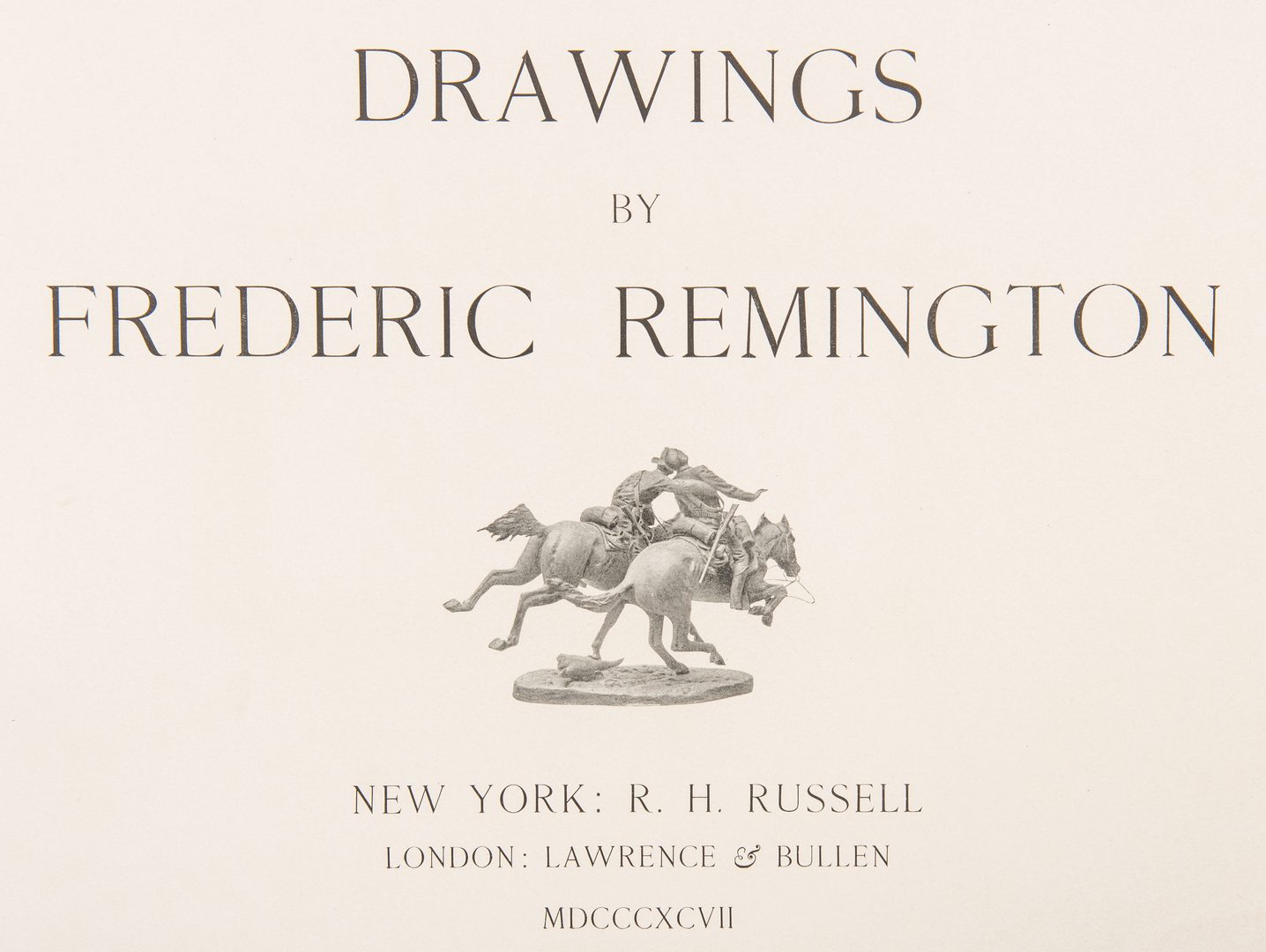 Lot 677: 3 Frederic Remington Books/Portfolios