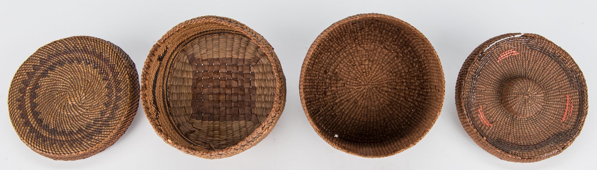 Lot 688: 4 Native American Baskets, inc. Tlingit