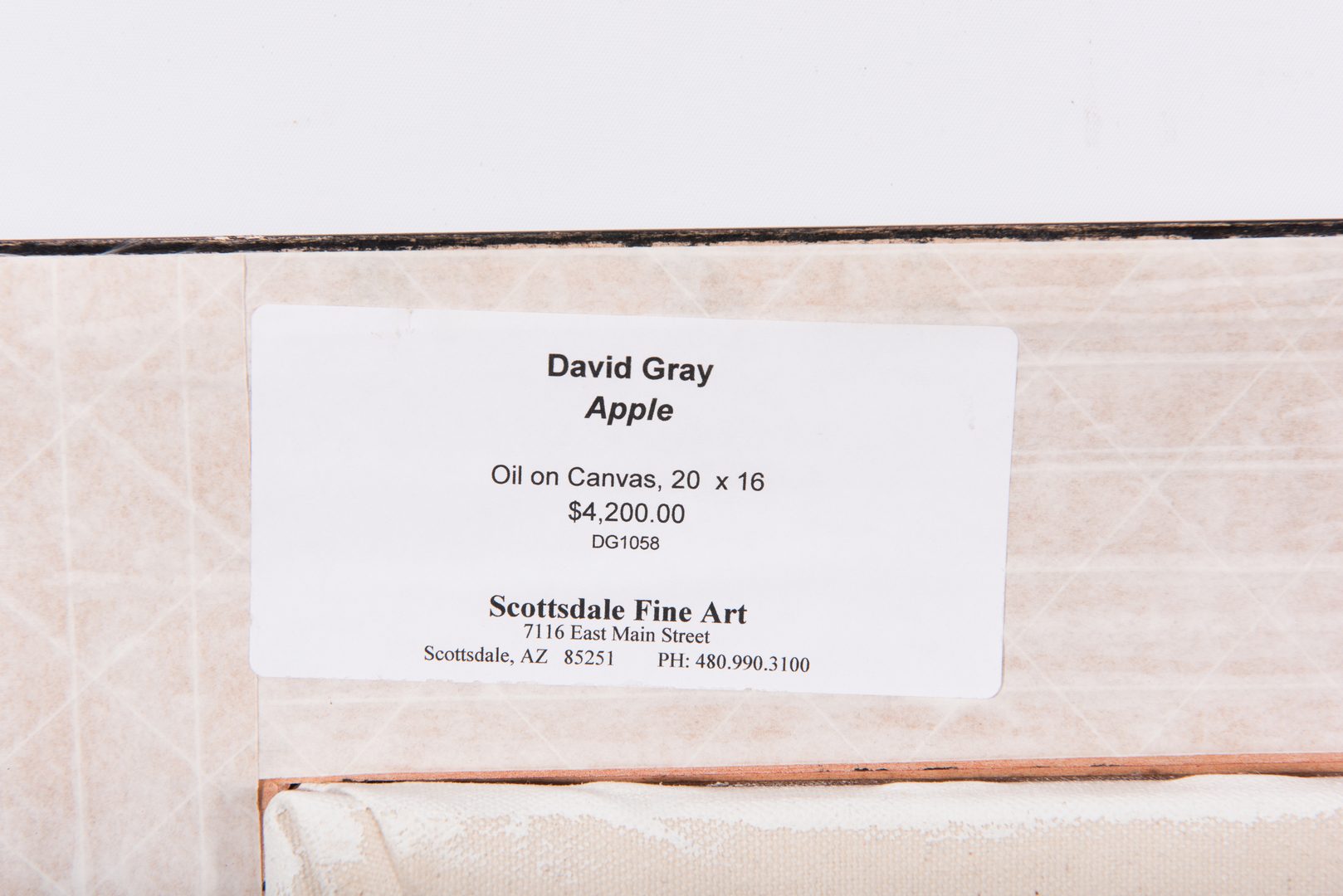 Lot 771: David Gray "Apple"