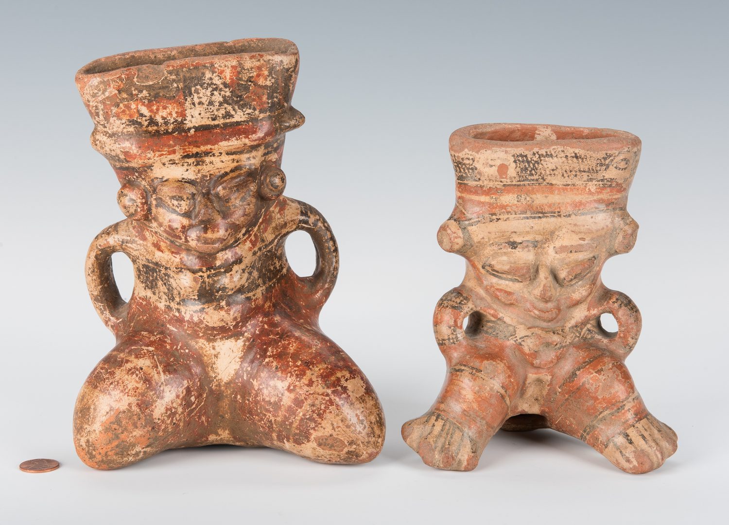 Lot 800: 2 Pre-Columbian Pottery Items