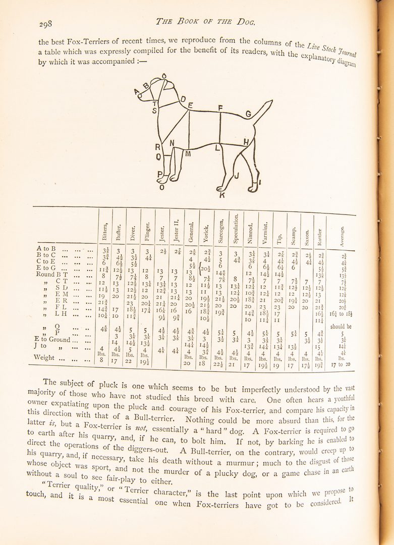Lot 806: V. Shaw, Book of the Dog,  Circa 1881