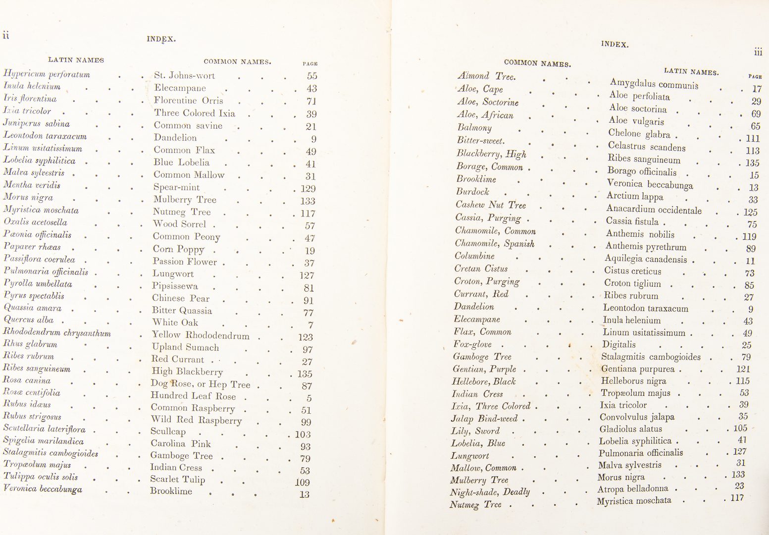 Lot 807: A. B. Strong, American Flora Vol. I & II, 1847-48