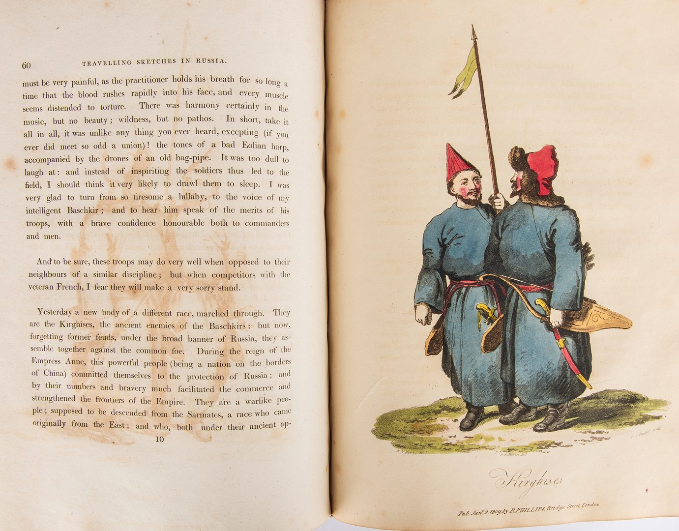 Lot 808: Travelling Sketches in Russia and Sweden, Vol. I-II, 1813