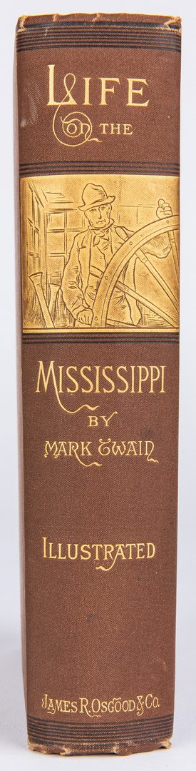 Lot 813: Twain, Life on the Mississippi, 1st Ed., 1883