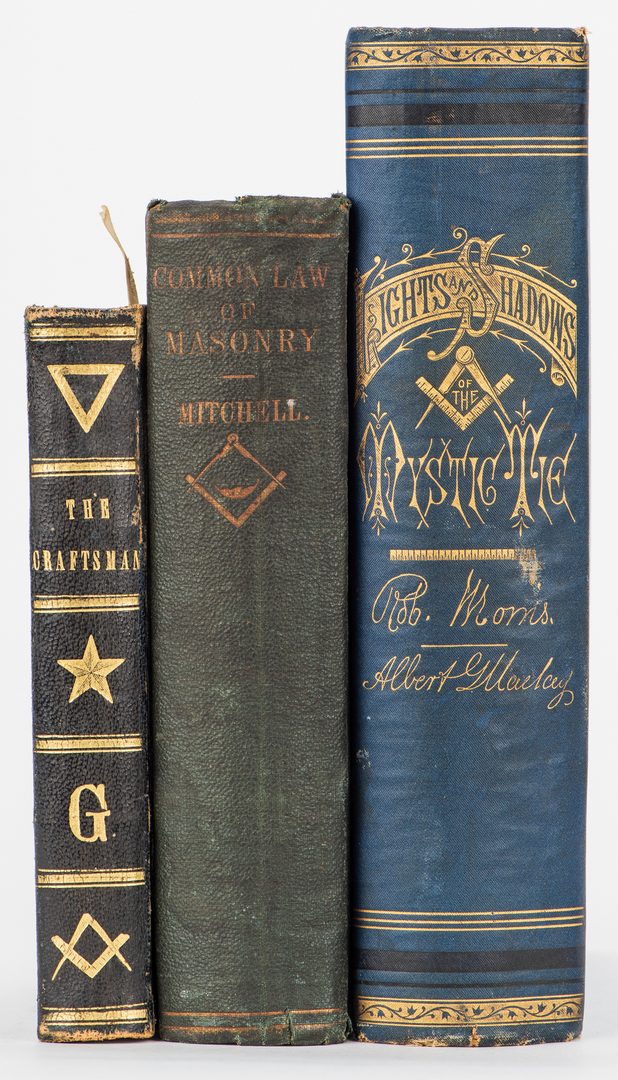 Lot 819: 3 Masonic Related Books
