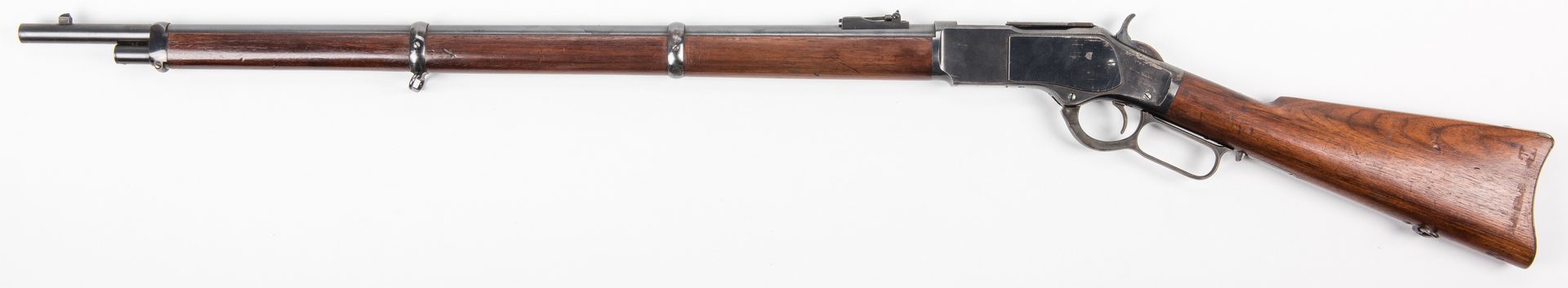 Lot 825: Winchester Model 1873, 44-40 Lever Action Rifle