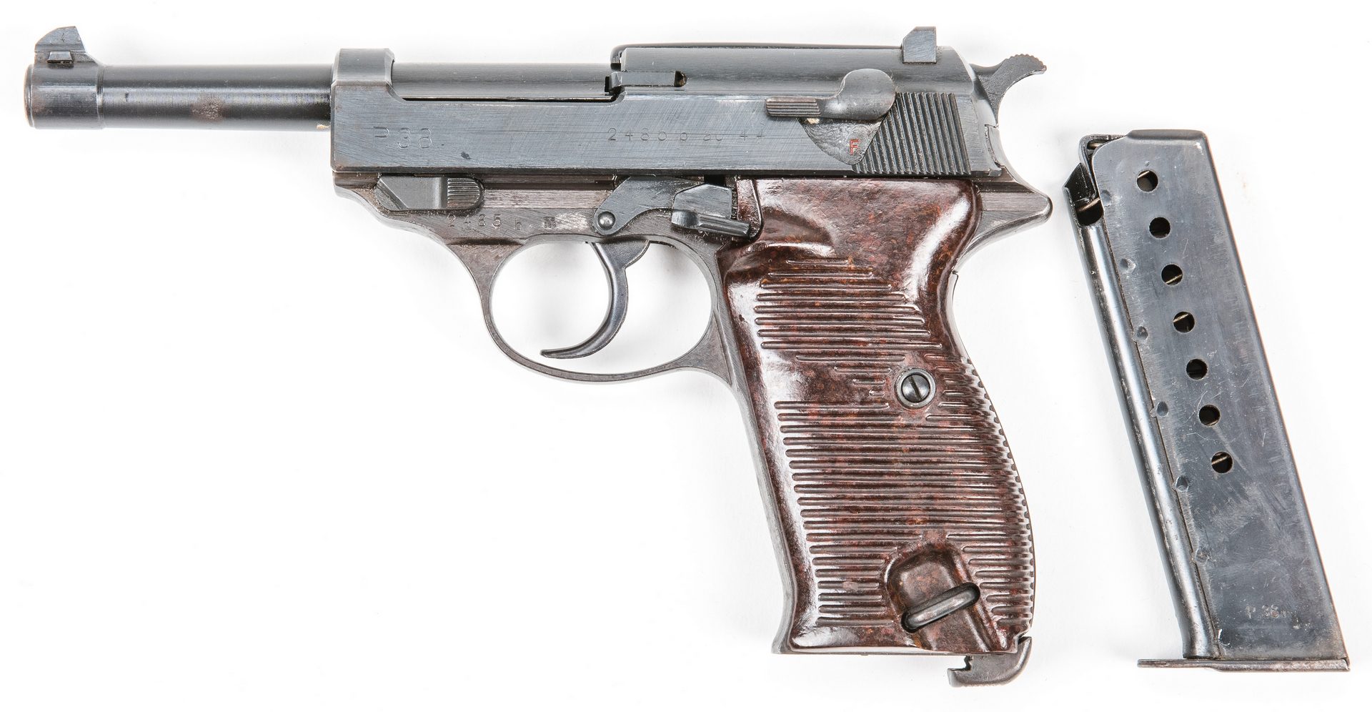 Lot 832: Nazi Walther P. 38 AC 44 Semi-Auto pistol