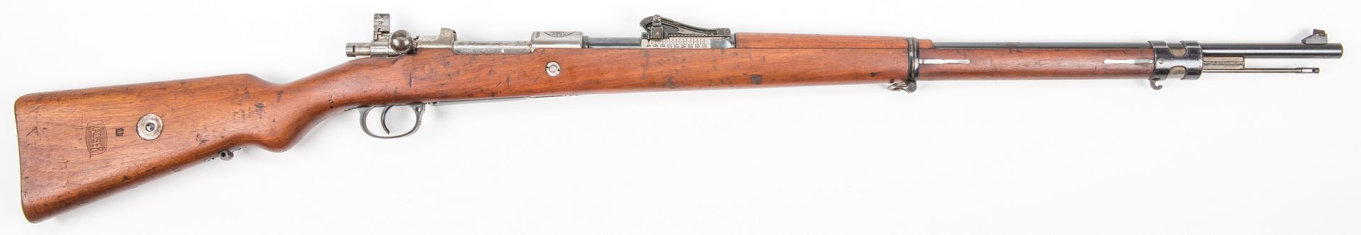 Lot 833: Peruvian Model 1909 Mauser Bolt Action rifle, 7.65×53 Cal.
