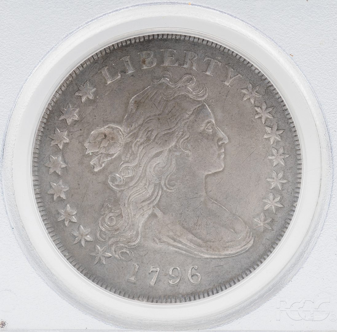 Lot 860: 1796 US Draped Bust Silver Dollar Coin
