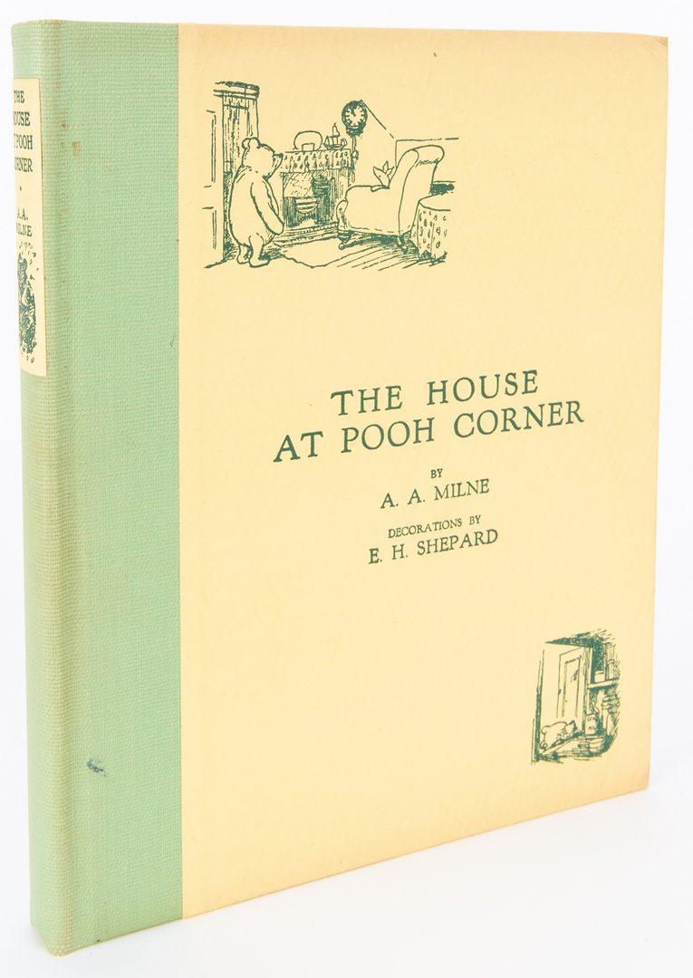 Lot 108: A.A. Milne, The House at Pooh Corner, Signed 1st Am. Ed.