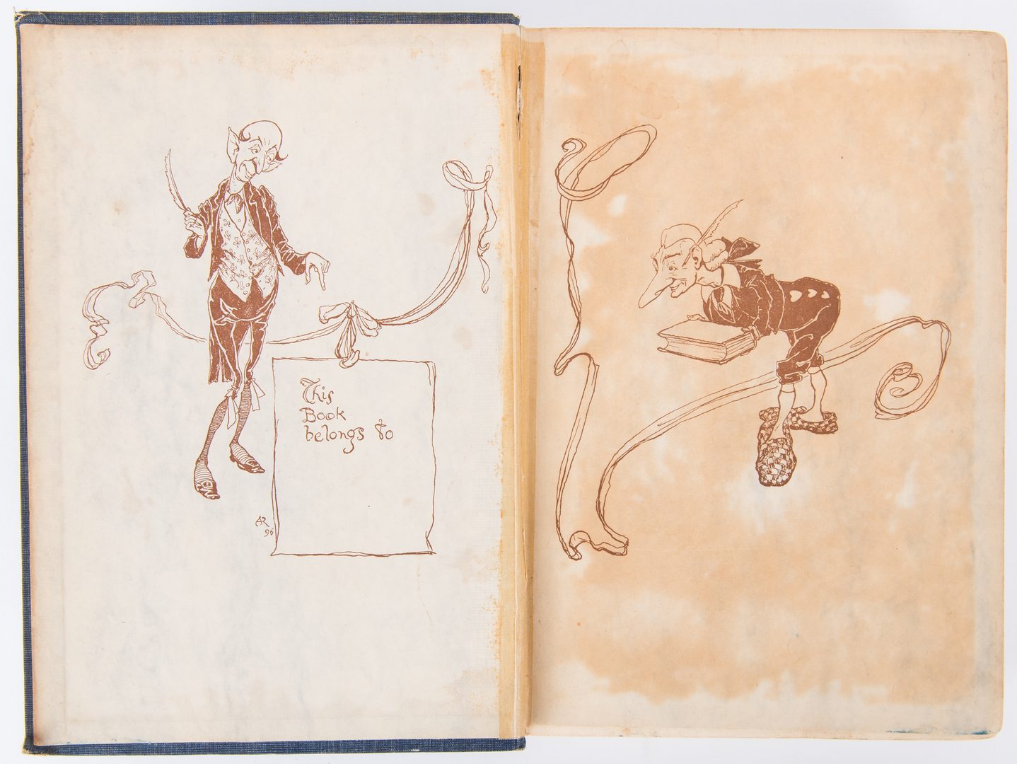 Lot 110: 4 Arthur Rackham illustrated books & 1 print, 5 items