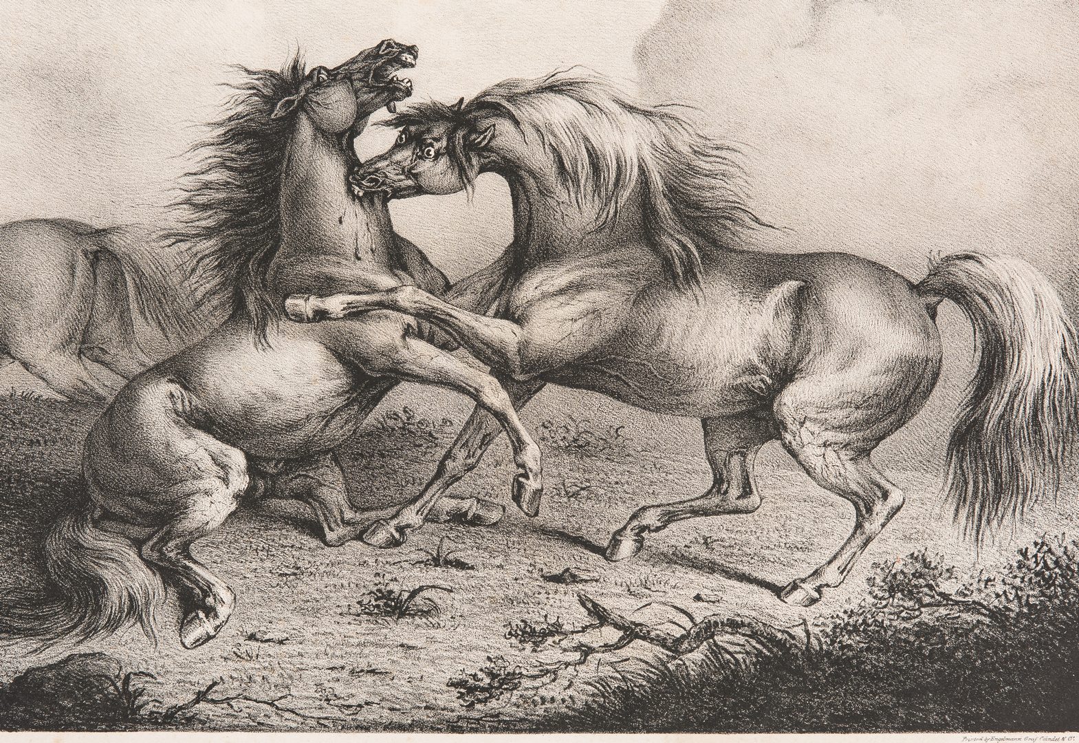 Lot 117: 1827 Folio of horse prints: Passions of the Horse