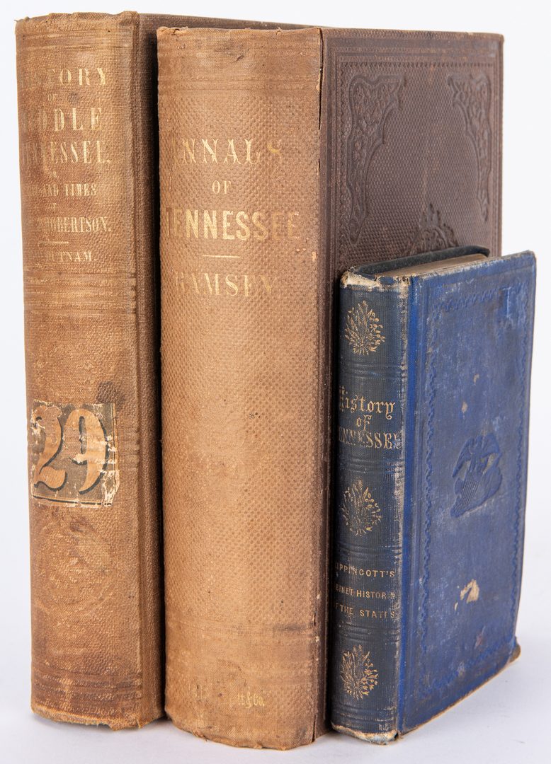 Lot 118: 3 TN History Books, inc. Ramsey's Annuals