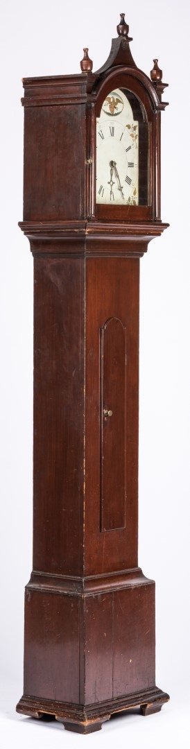 Lot 124: American Federal Tall Case Clock, possibly Southern