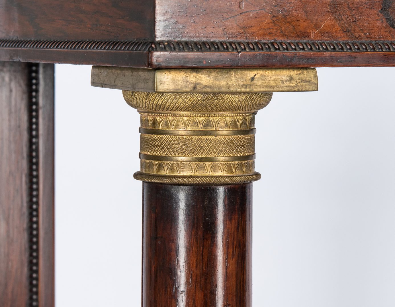 Lot 132: Regency Rosewood Console Table