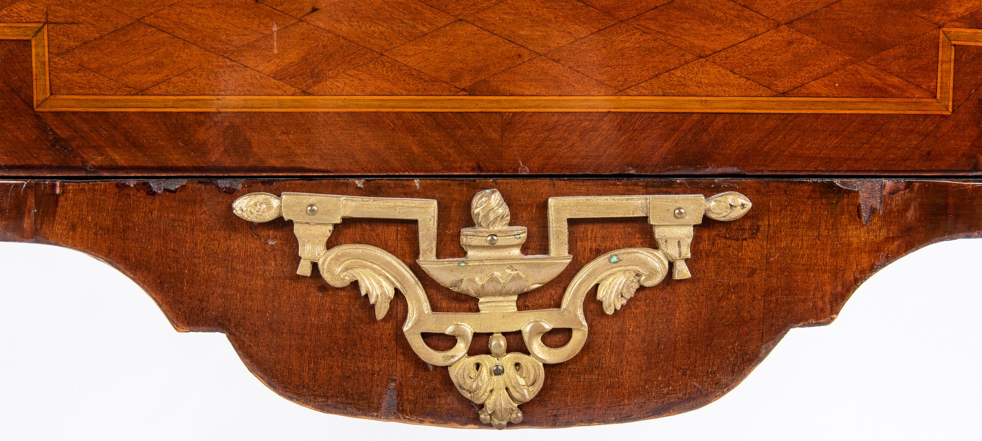 Lot 133: Louis XV Style Parquetry Commode