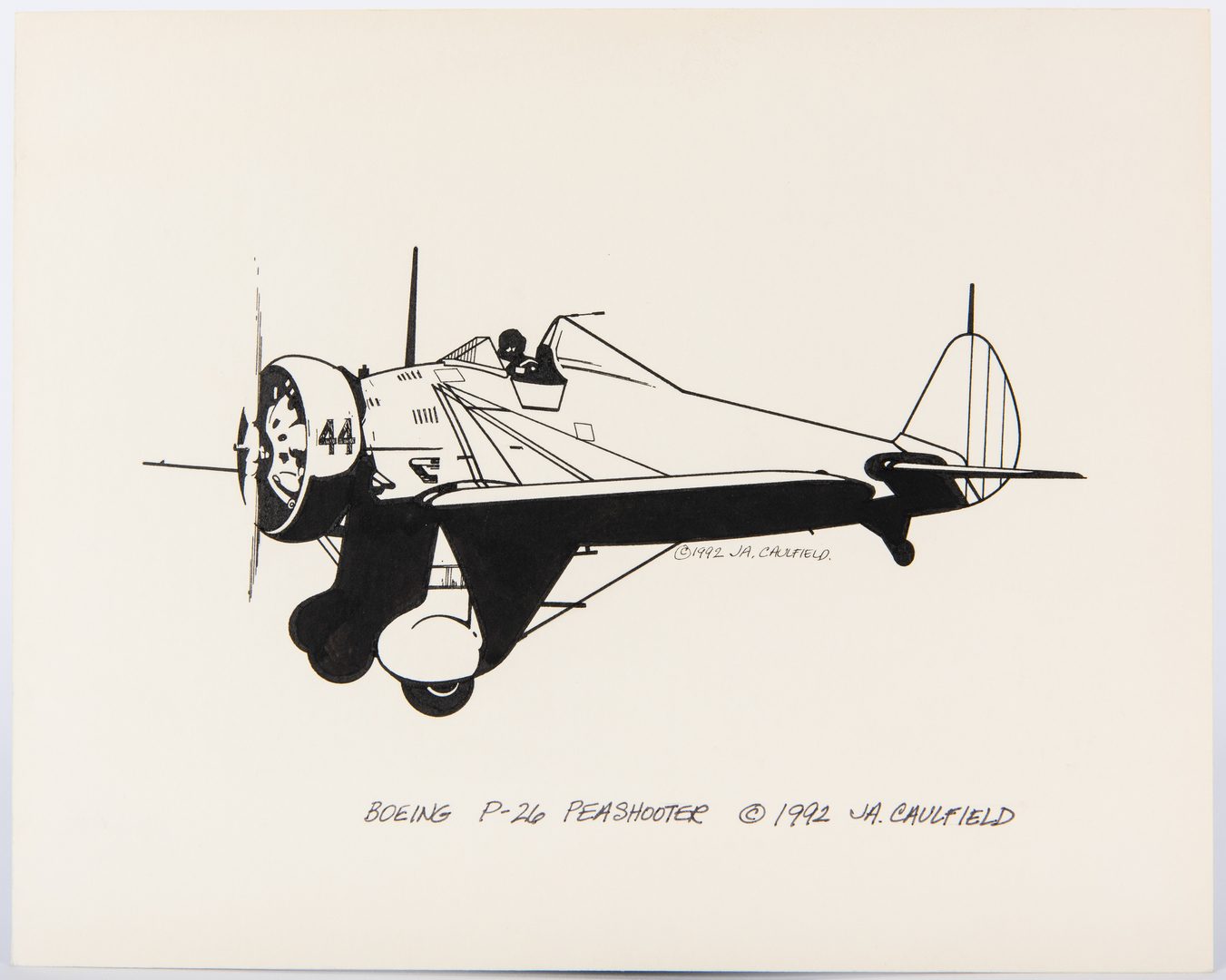 Lot 144: James Caulfield Aviation Artworks, 15 items
