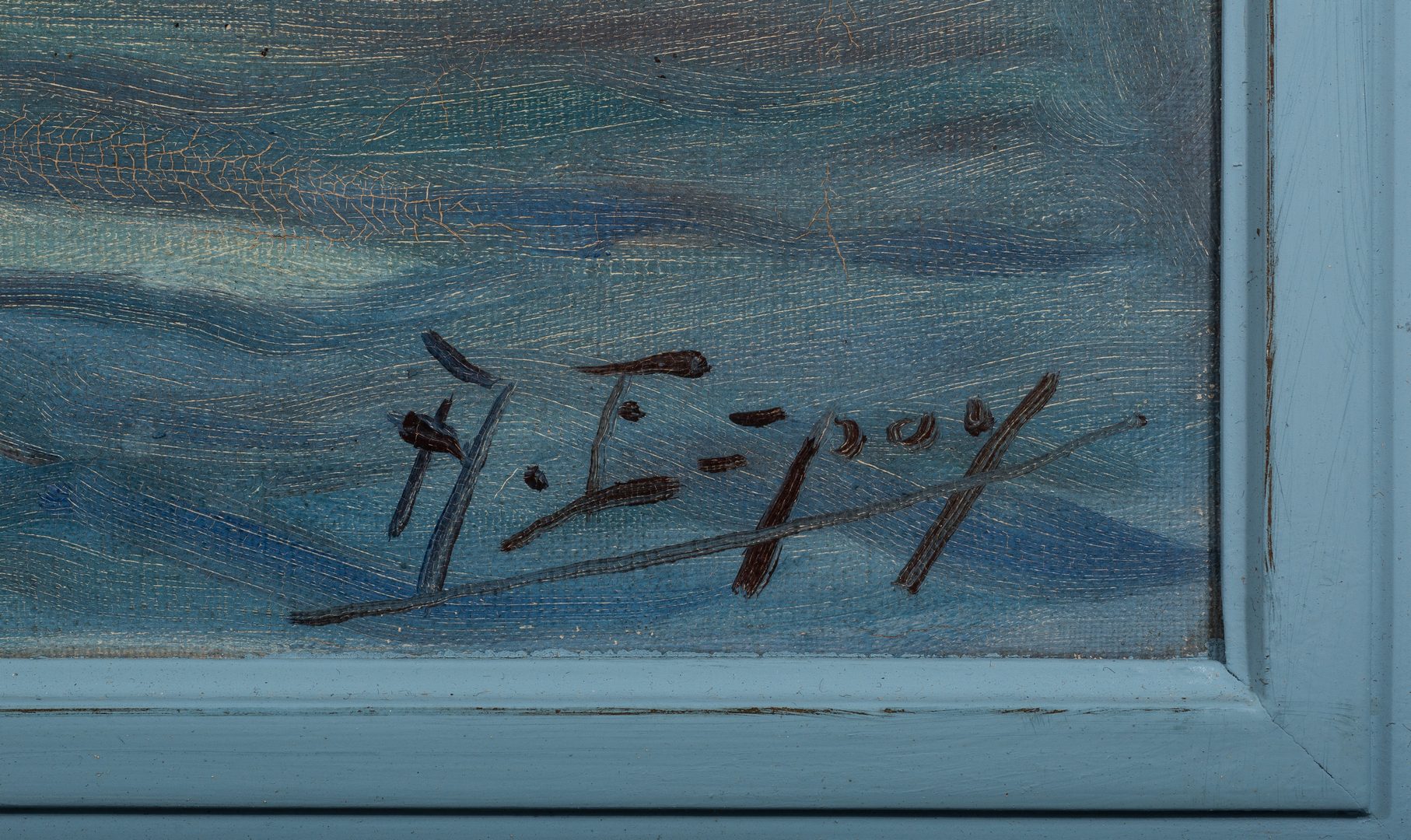 Lot 151: Angel Espoy Oil on Canvas Seascape