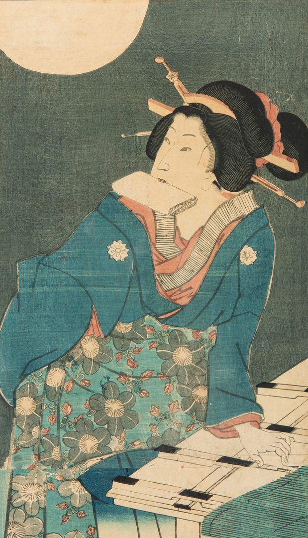 Lot 169: 3 Japanese Woodblock Prints w/ Females