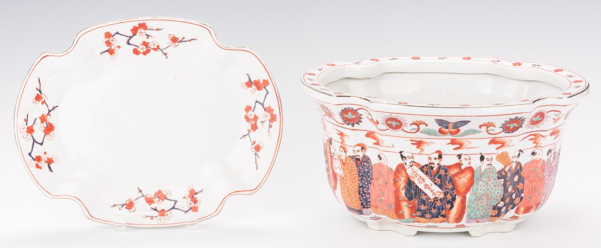 Lot 201: Asian Porcelain Jardiniere