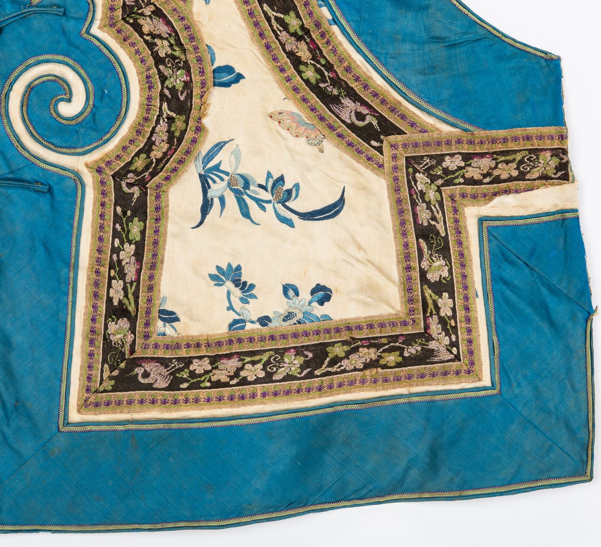 Lot 202: 4 Embroidered Asian Textiles