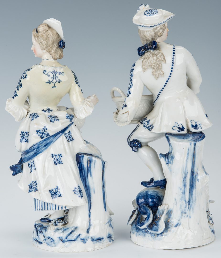 Lot 253: 6 pcs European Porcelain, inc. Meissen