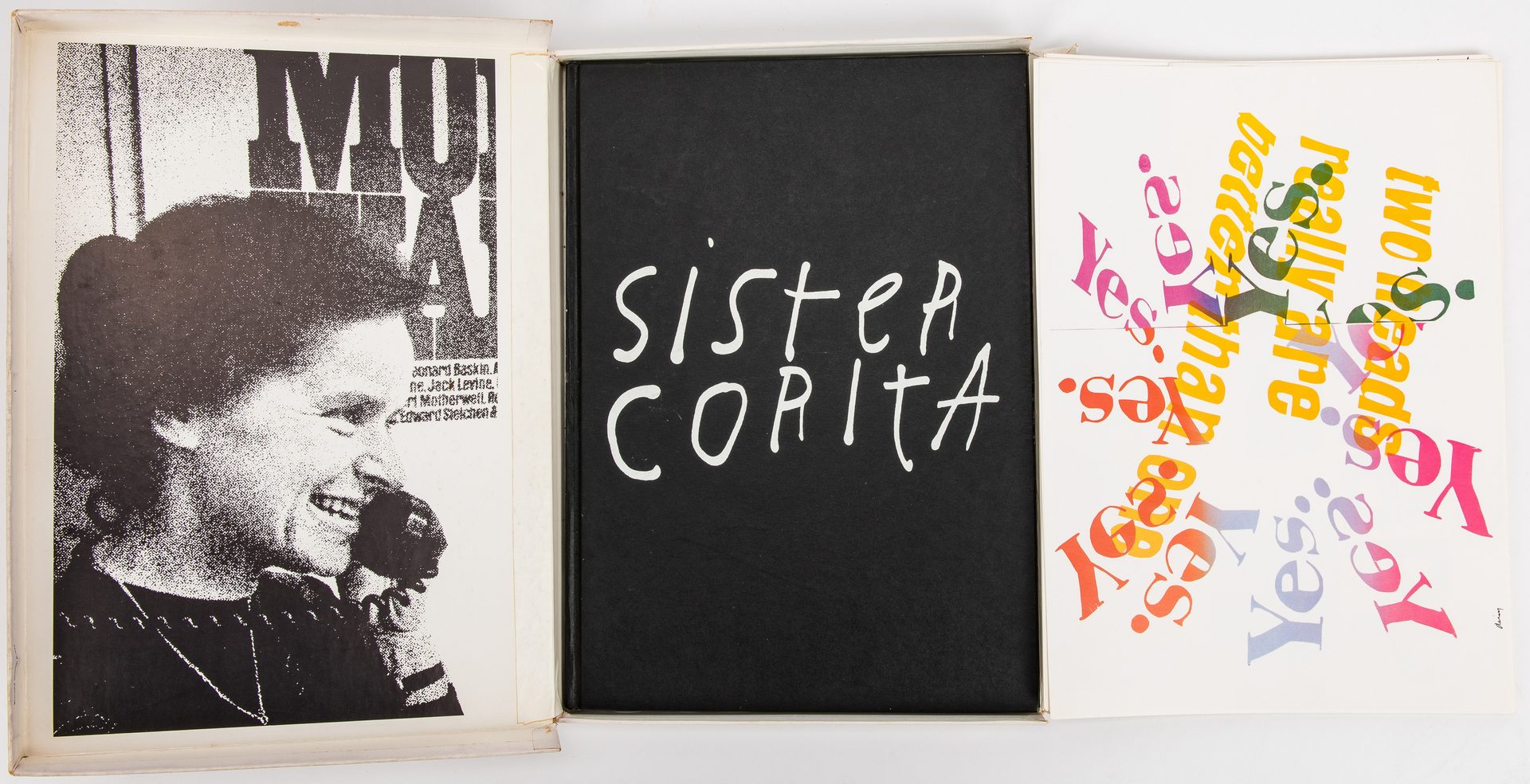 Lot 280: Sister Mary Corita Kent Boxed Set, Book & Prints