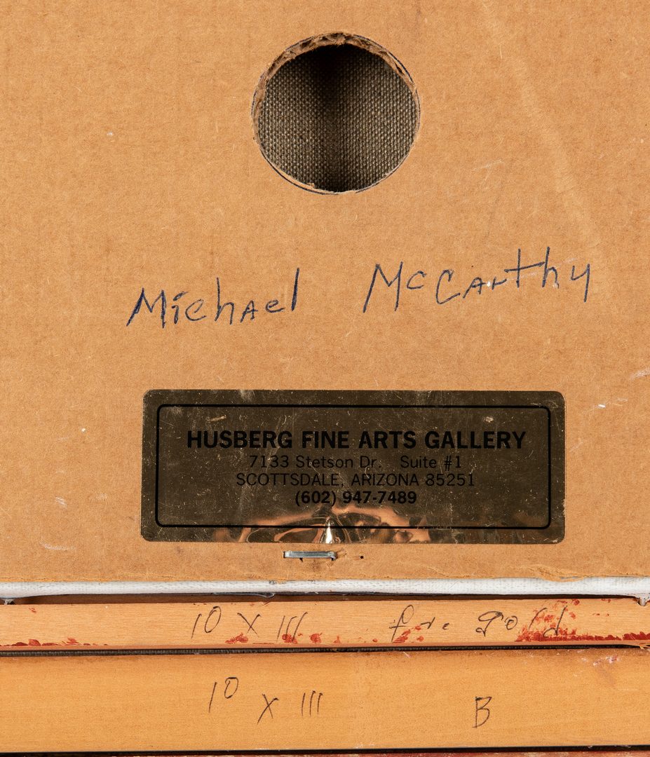 Lot 288: Michael McCarthy oil, Grand Canyon