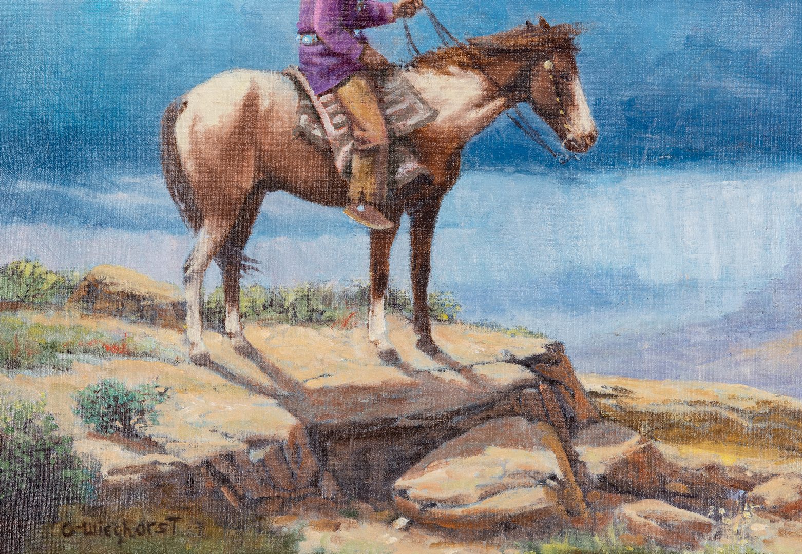 Lot 289: Olaf Weighorst O/C Navajo Rider