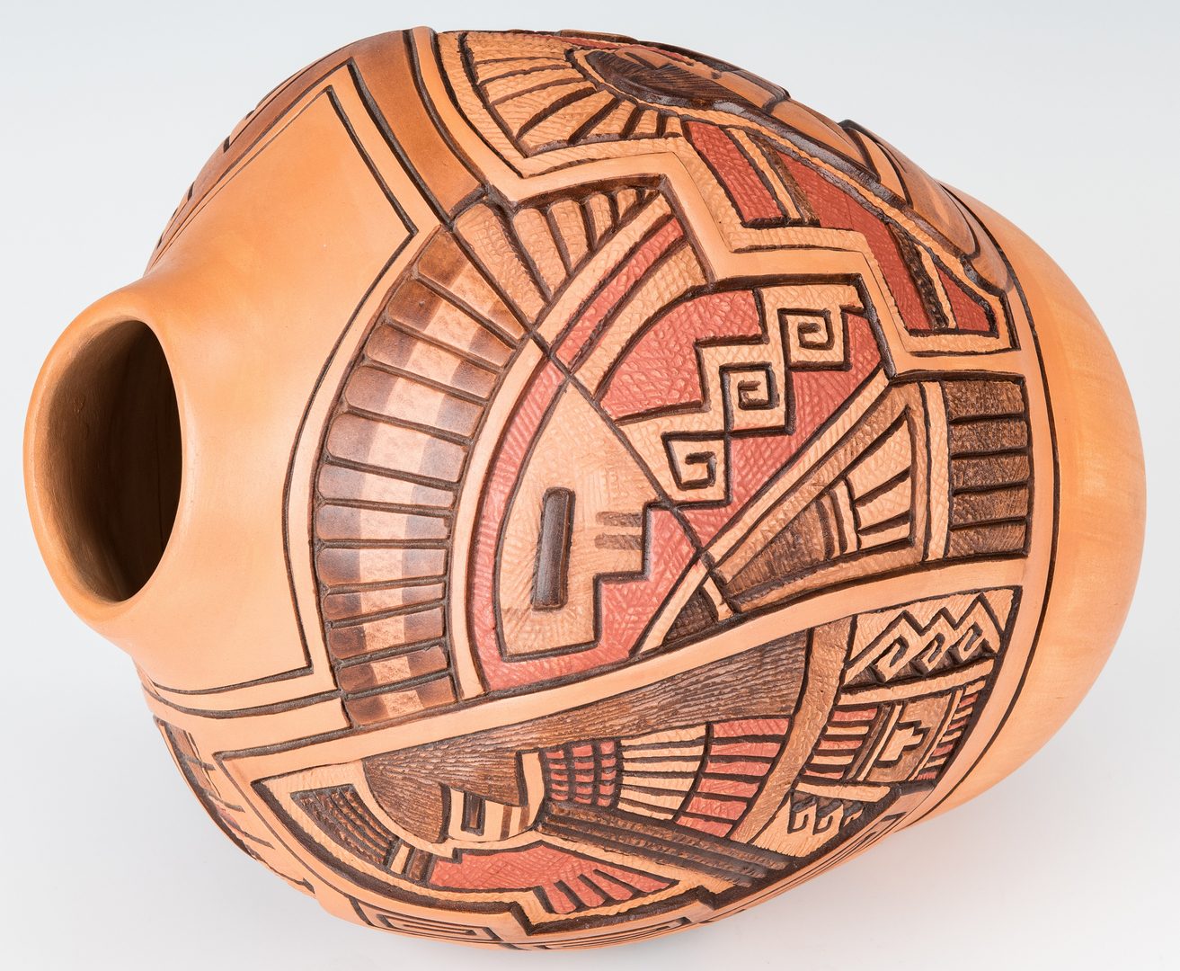 Lot 302: Thomas Polacca Nampeyo Native American Pottery Jar