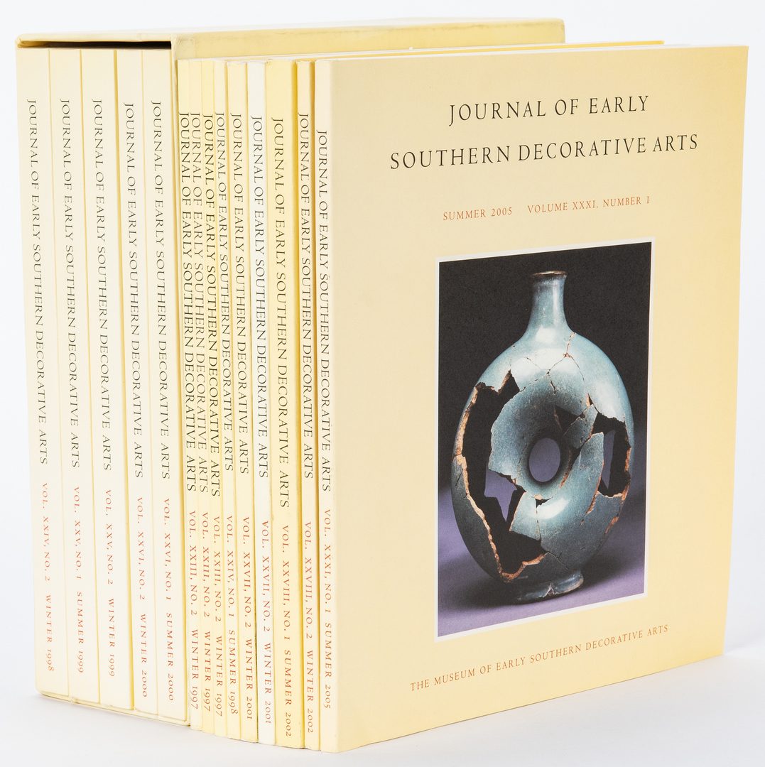 Lot 373: 26 Books on Southern Dec. Arts, inc. MESDA