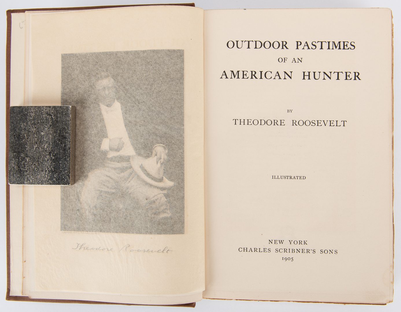 Lot 376: 4 Theodore Roosevelt Books