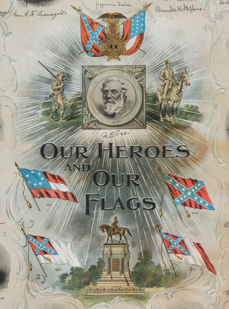 Lot 382: 3 Confederate Prints inc. Robert E. Lee