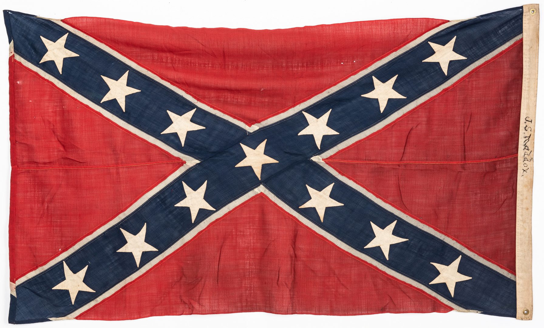 Lot 390: Confederate Reunion Flag or Banner