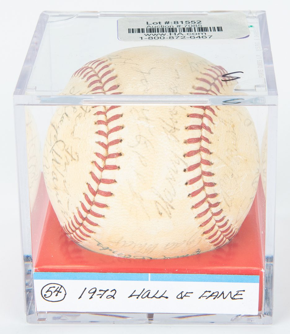 Lot 420: 2 Autographed Baseballs, inc. 1961 White Sox
