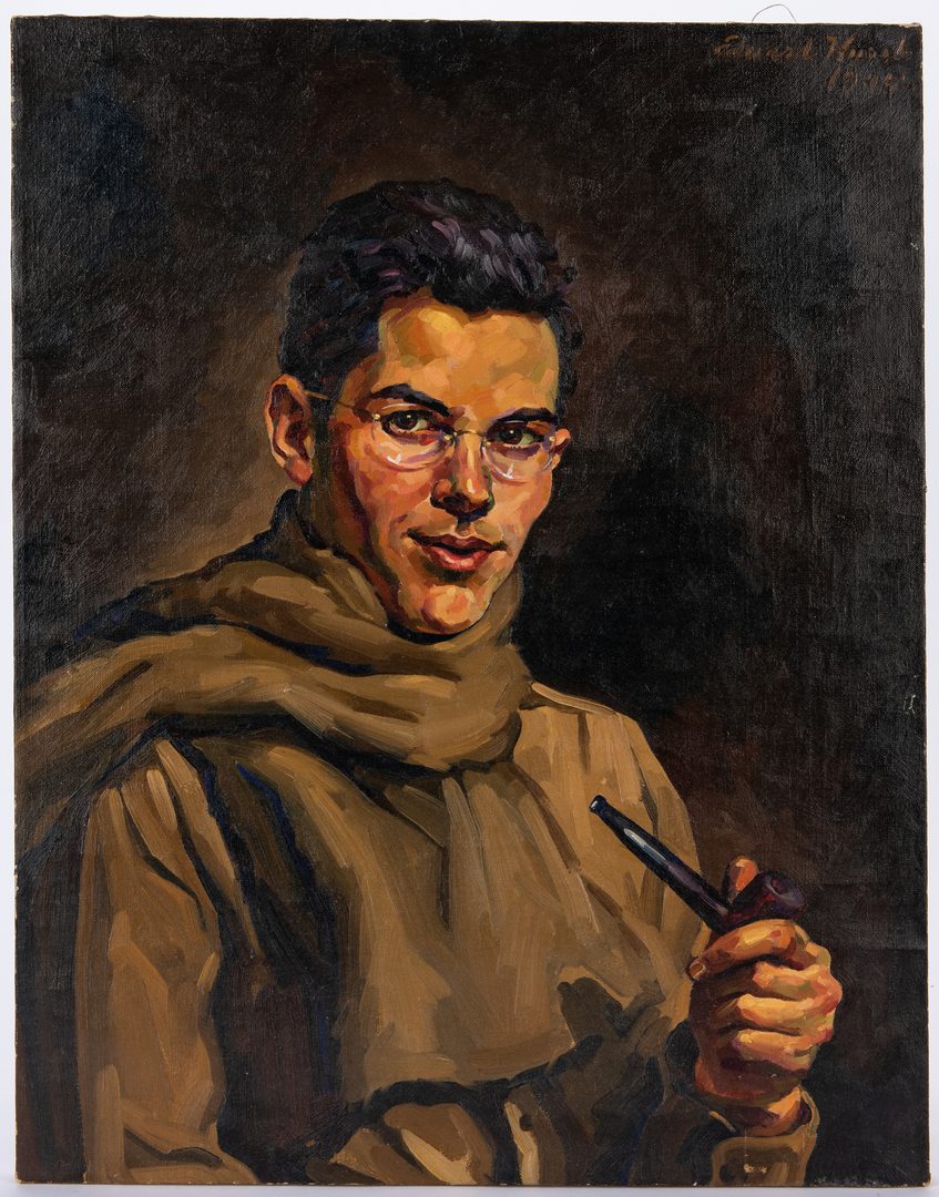 Lot 52: Portrait by Edward Hurst 1945