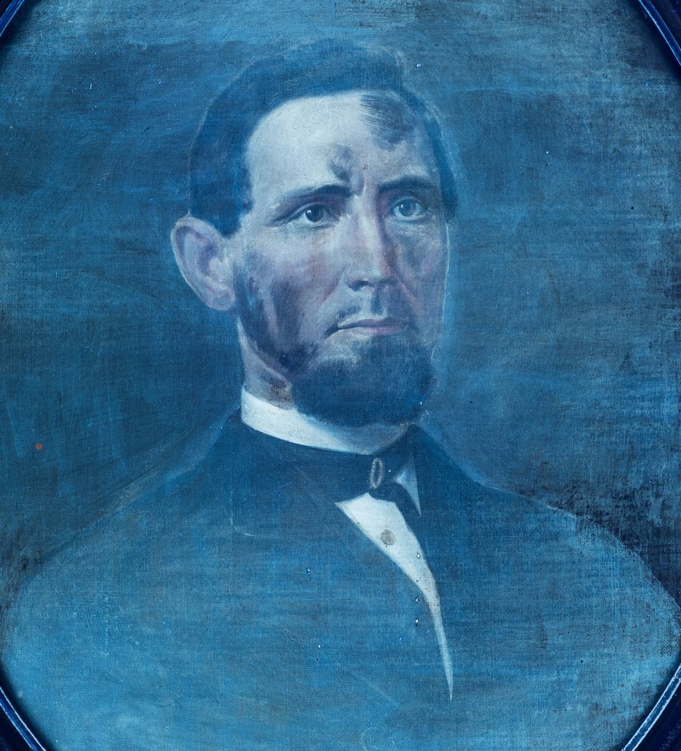 Lot 56: Attr. Washington Cooper, Tennessee Portrait of a Man