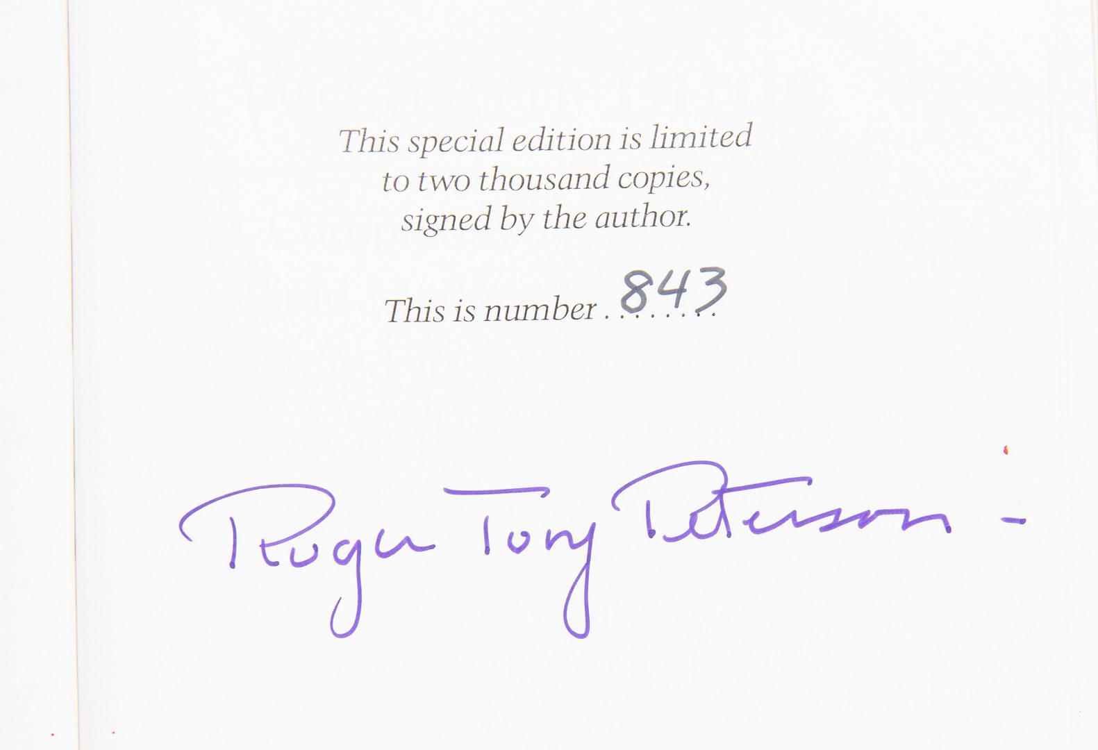Lot 97: 8 Roger Tory Peterson, Leather-bound Collection, inc. 2 Signed