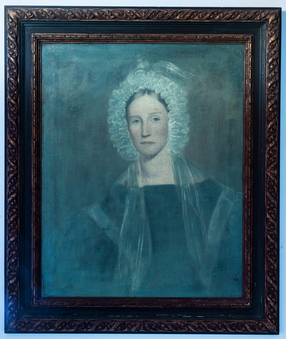 Lot 102: 19th C. Portrait of a Woman, "Gillespie"