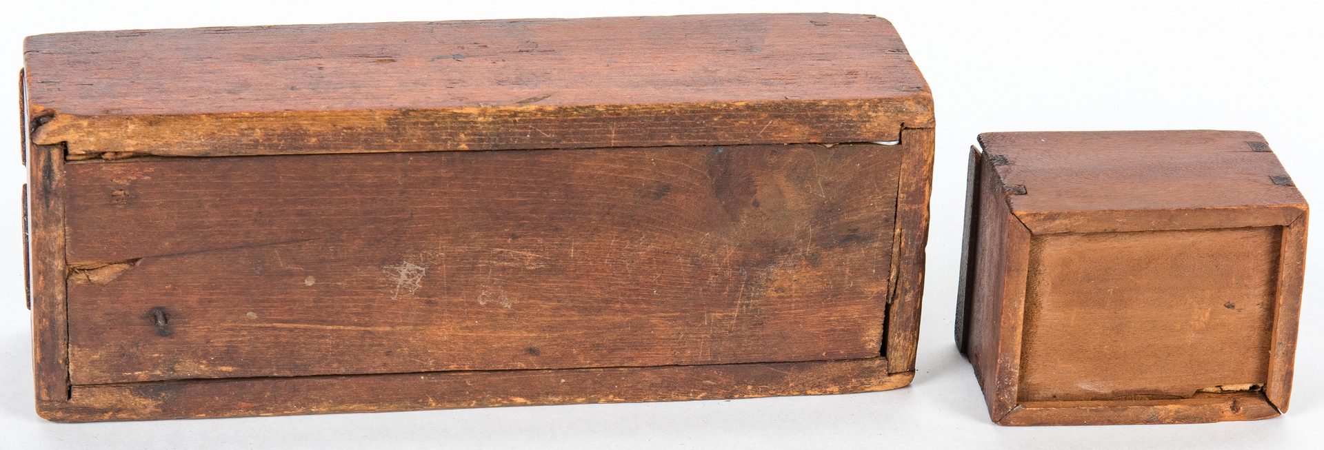 Lot 122: Collection of 12 Wood Boxes, incl. Shaker