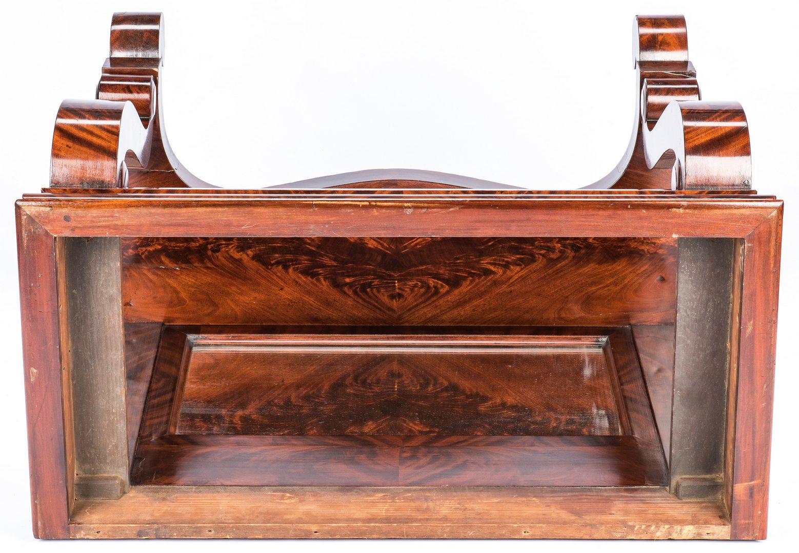 Lot 131: Signed Baltimore Marble Topped Pier Table