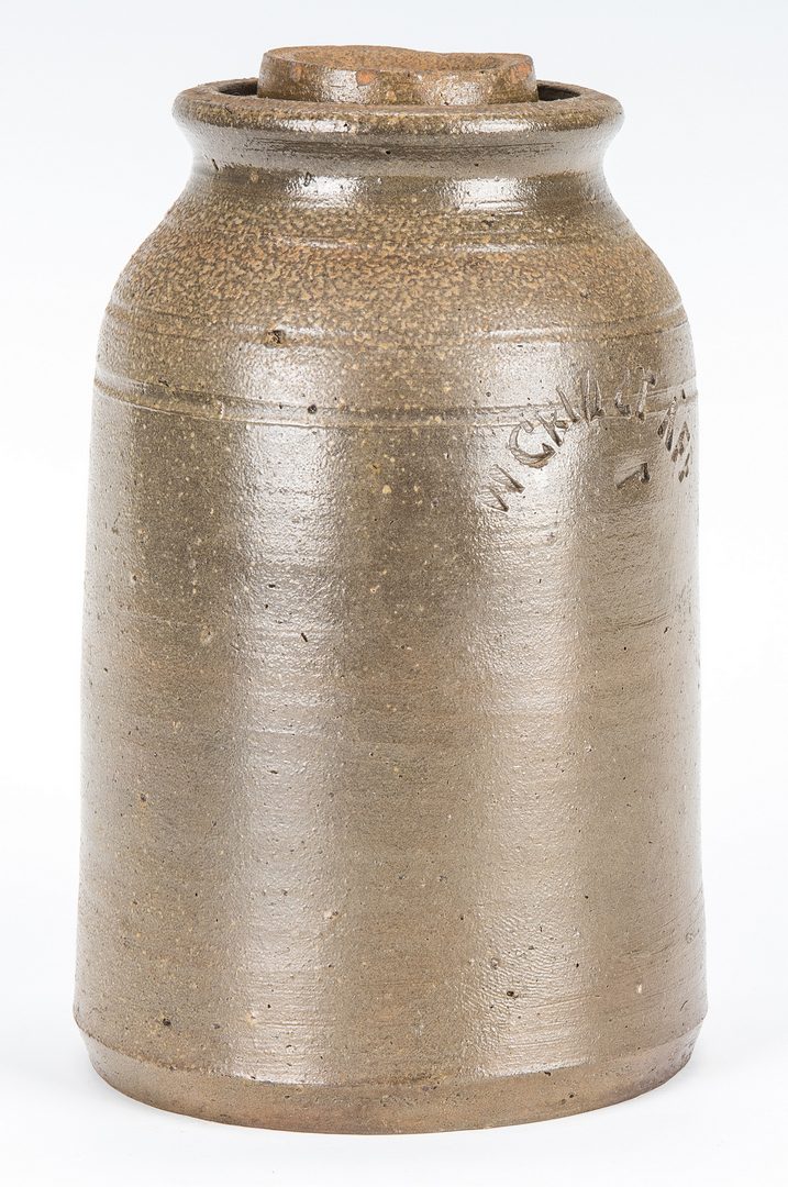 Lot 148: East TN William Grindstaff Stamped Jar