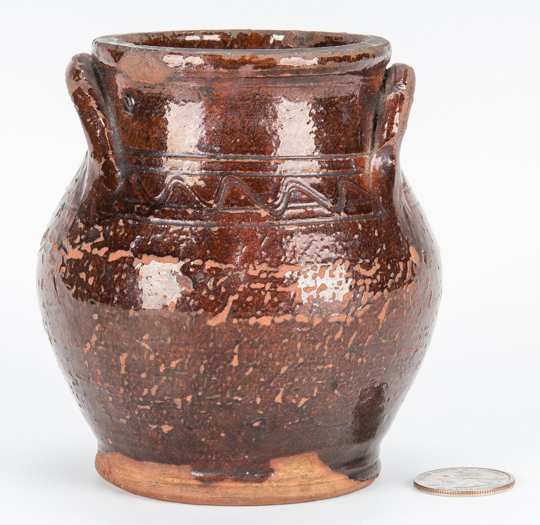 Lot 151: SW VA/East TN Miniature Earthenware Jar