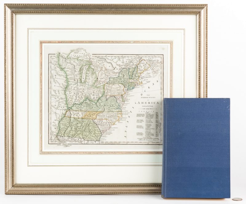 Lot 252: State of Franklin, TN 1827 Map, book, 2 items