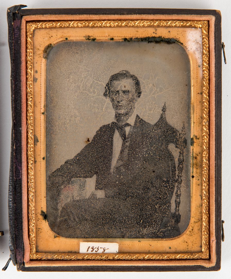 Lot 262: Civil War Tintype & Archive, C. C. Taylor – Columbus GA