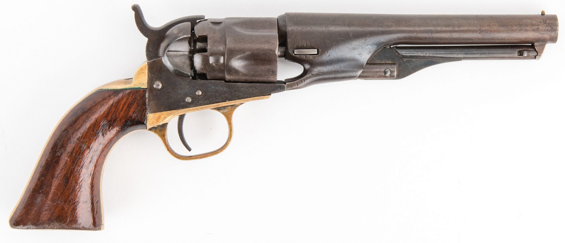 Lot 310: Civil War Colt Model 1862 Police Revolver, Holster